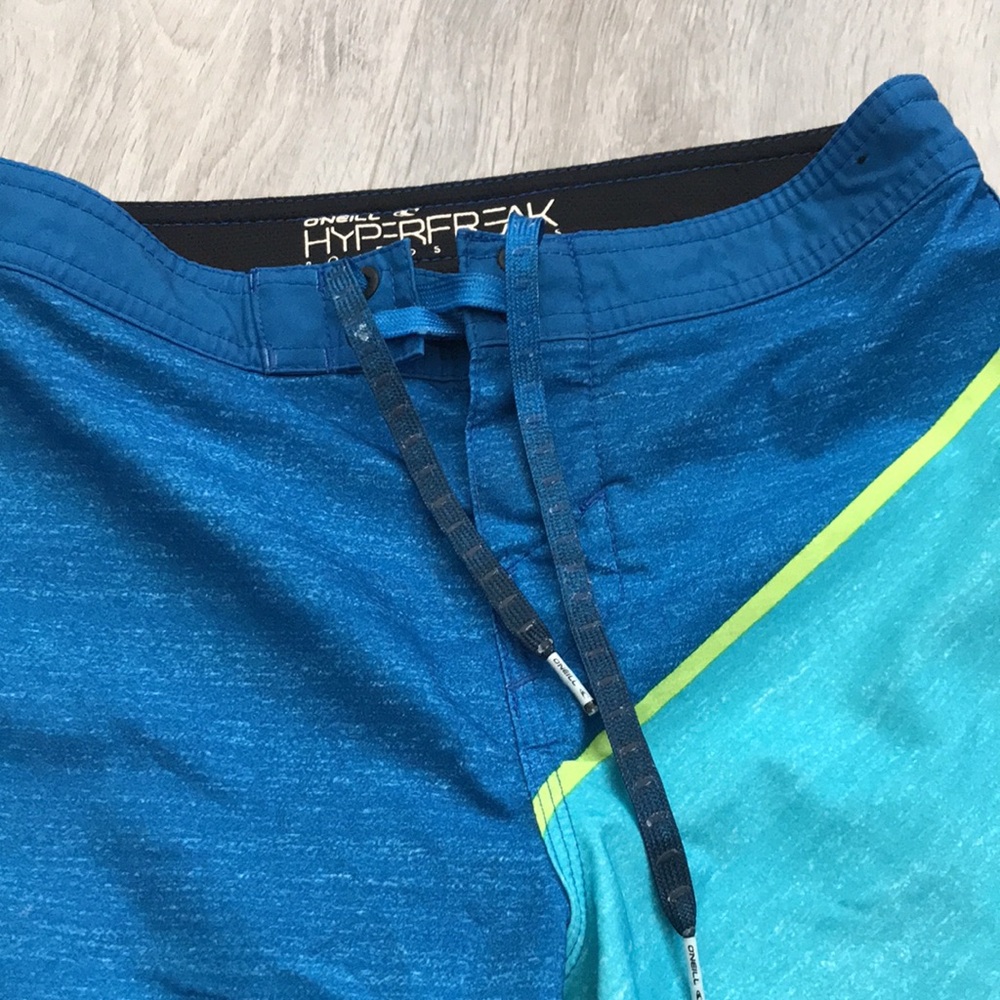 ONEILL HyperFreak Mens/ Big Boys Trunks Boardshorts Sky | 26 - Picture 4 of 11